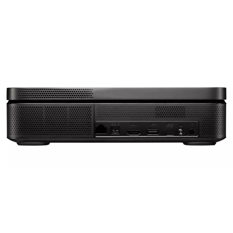 Nešiojamas itin trumpo fokusavimo projektorius OPTOMA Photon Go 650 ANSI liumenų DLP 1080p, 0.18:1, 16:9, lazerinis, Wi‑Fi, Ethernet, 10 W garsiakalbiai