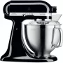 Virtuvinis kombainas KitchenAid Artisan 5KSM185PS – 4,8 L nerūdijančio plieno dubuo, 300 W, 10 greičių, juodas