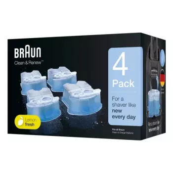 Braun CCR4 mėlynas valymo kasetės rinkinys 4 vnt