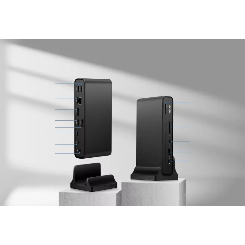 ASUS Triple Display USB-C Dock Duo DC301 Juodas