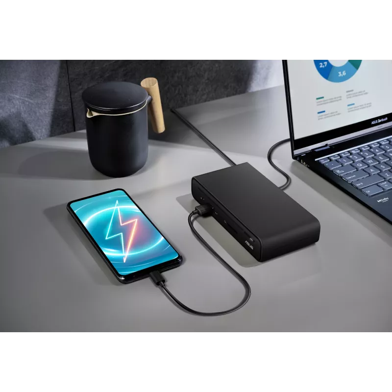 ASUS Triple Display USB-C Dock Duo DC301 Juodas