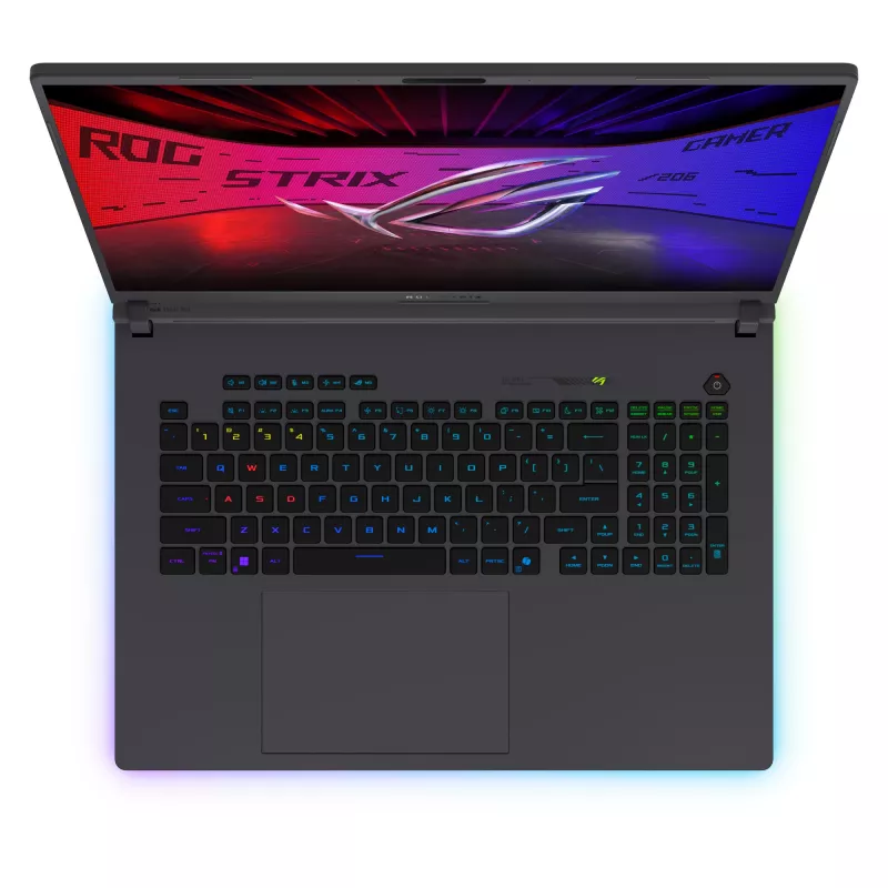 ASUS ROG Strix G18 G815LR-S8080W nešiojamas kompiuteris 45,7 cm (18 colių) WUXGA 32 GB DDR5-SDRAM 1 TB SSD NVIDIA GeForce RTX 5070 Ti Wi-Fi 7 Windows 11 Home pilka, žalia