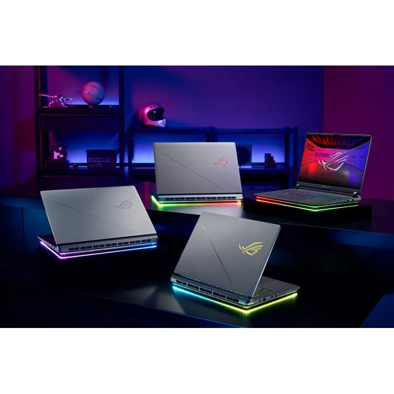 ASUS ROG Strix G18 G815LR-S8080W nešiojamas kompiuteris 45,7 cm (18 colių) WUXGA 32 GB DDR5-SDRAM 1 TB SSD NVIDIA GeForce RTX 5070 Ti Wi-Fi 7 Windows 11 Home pilka, žalia