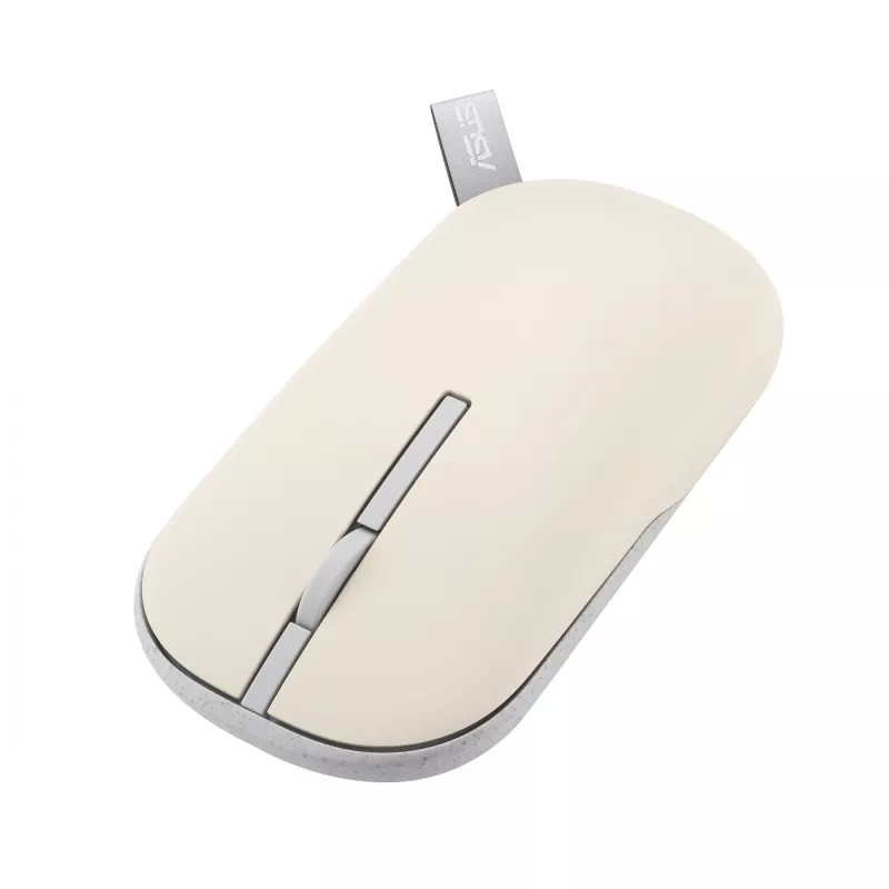 ASUS Marshmallow MD100 pelė biurui, abipusė, RF belaidė + Bluetooth, optinė, 1600 DPI