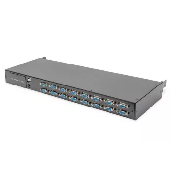 DIGITUS Modulinis KVM jungiklis 16 prievadų modulinei KVM konsolei