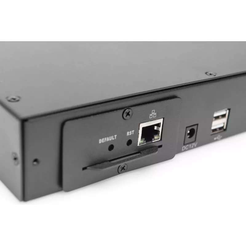DIGITUS modulinis Cat5 KVM jungiklis 16 prievadų modulinei KVM konsolei