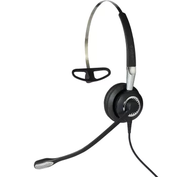 Jabra BIZ 2400 II Mono 3-1 laidinis ausinių komplektas biurui ir skambučių centrui, 54 g, juoda, sidabrinė
