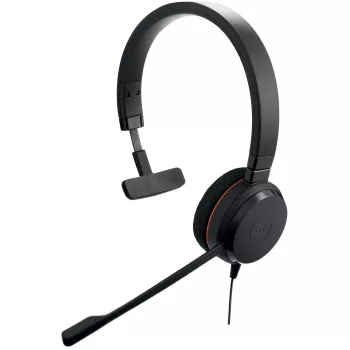 Jabra EVOLVE 20 MS Mono laidinė ausinė, biurui / skambučių centrui, 150 - 7000 Hz, 142 g, juoda