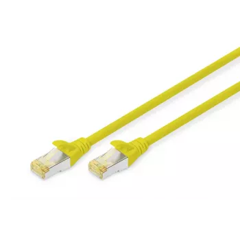 DIGITUS Patch kabelis CAT6a S/FTP, vario, 1 m, geltonas