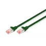 DIGITUS Patch kabelis - CAT6 - S/FTP - Su apsauga nuo užkliuvimo - Varis - 10 m - žalia
