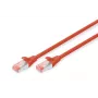 DIGITUS Patch laidas CAT6 S/FTP 10m raudonas