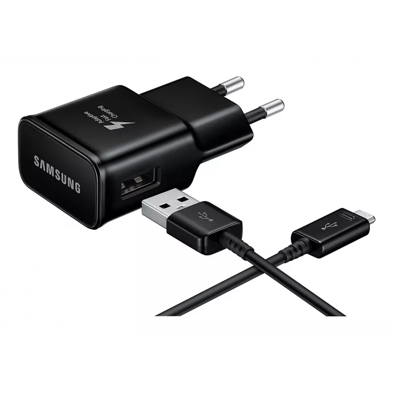 Samsung EP-TA20EBECGWW 15 W greitasis įkroviklis su USB-C kabeliu, 1,5 m, juodas