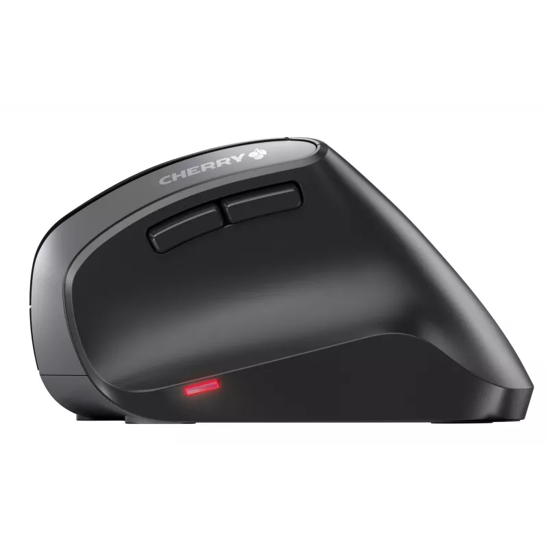 CHERRY MW 4500 belaidė 45 laipsnių pelė, juoda, USB, dešinei rankai, vertikalaus dizaino, optinė, RF belaidė, 1200 DPI