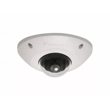 LevelOne GEMINI fiksuoto kupolo IP tinklo kamera, 2 MP, 802.3af PoE, vandalams atspari, vidaus/lauko