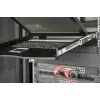DIGITUS modulinė 43,2 cm (17 colių) TFT konsolė su 8 prievadų KVM, RAL 9005 juoda – Qwertzu vokiška