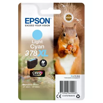 Epson Squirrel Singlepack Light Cyan 378XL Claria Photo HD kasetė