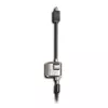 Kensington MiniSaver Mobile Keyed Lock, 1,8 m, Kensington, raktinis, plokščiasis raktas, anglinis plienas, juoda