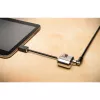 Kensington MiniSaver Mobile Keyed Lock, 1,8 m, Kensington, raktinis, plokščiasis raktas, anglinis plienas, juoda