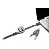 Kensington MiniSaver Mobile Keyed Lock, 1,8 m, Kensington, raktinis, plokščiasis raktas, anglinis plienas, juoda