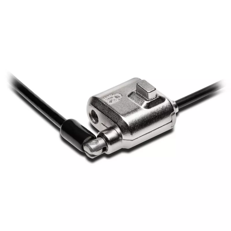 Kensington MiniSaver Mobile Keyed Lock, 1,8 m, Kensington, raktinis, plokščiasis raktas, anglinis plienas, juoda