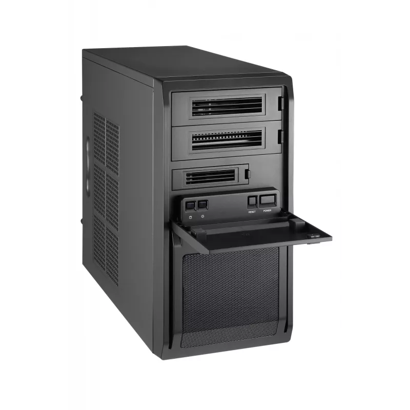 Kompiuterio korpusas Chieftec LT-01B-350GPB Mini Tower Juodas 250 W