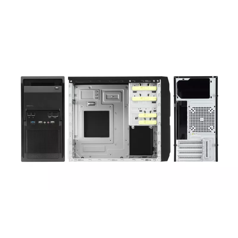 Kompiuterio korpusas Chieftec LT-01B-350GPB Mini Tower Juodas 250 W