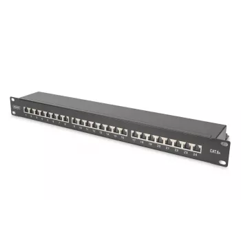 DIGITUS Professional CAT6A, Class EA pataisų skydelis, ekranuotas