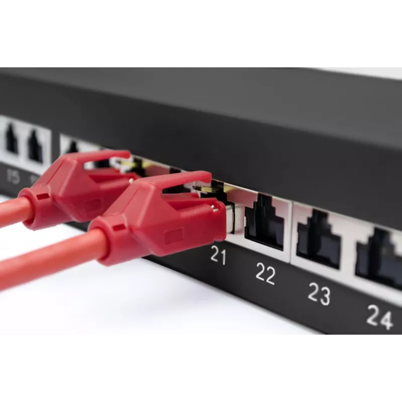 DIGITUS Professional CAT6A, Class EA pataisų skydelis, ekranuotas