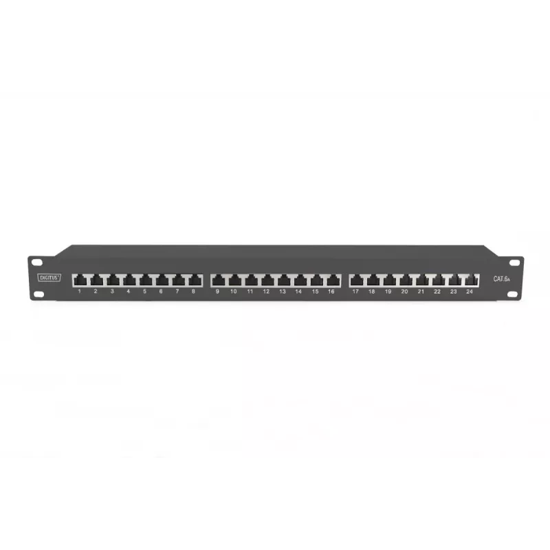 DIGITUS Professional CAT6A, Class EA pataisų skydelis, ekranuotas