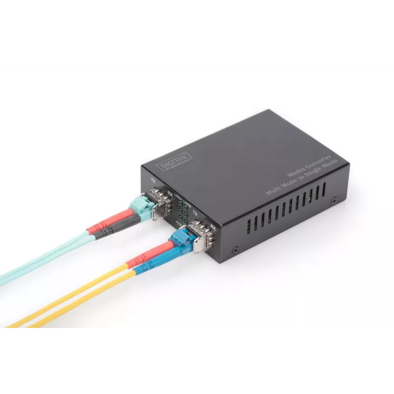 DIGITUS Multi/Singlemode Media Converter Gigabit 850nm 1310nm 1550nm (SM)