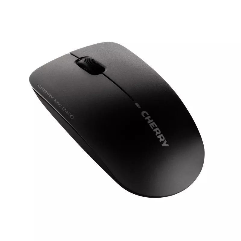 CHERRY MW 2400 belaidė pelė, juoda, USB, ambidekstrinė, optinė, RF belaidė, 1200 DPI