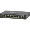NETGEAR GS308EP 8 prievadų Gigabit Ethernet PoE+ valdomas jungiklis