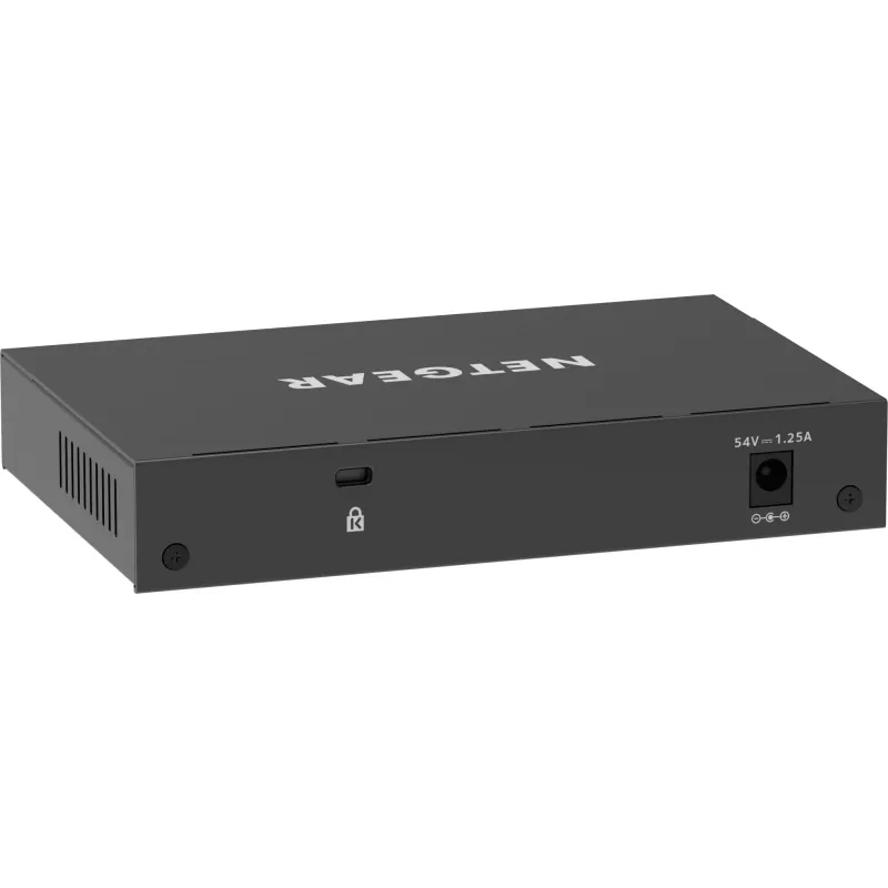 NETGEAR GS308EP 8 prievadų Gigabit Ethernet PoE+ valdomas jungiklis