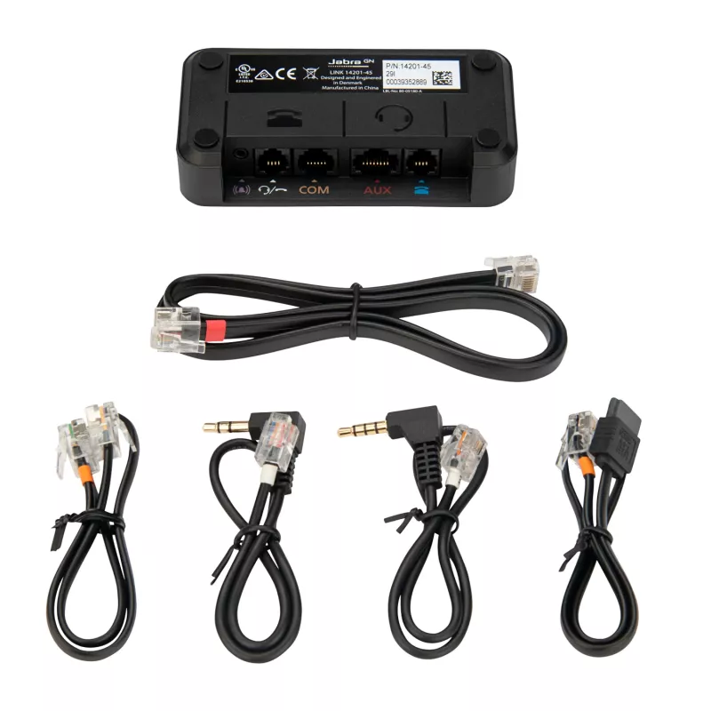 Jabra Link 14201-45, valdymo adapteris, juodas