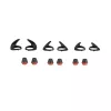 Jabra Evolve 75e Priedų rinkinys, Ausų pagalvėlės, Gelinės, Juodos, Raudonos