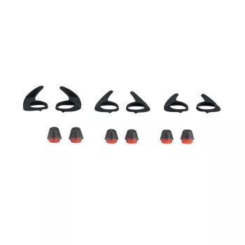 Jabra Evolve 75e Priedų rinkinys, Ausų pagalvėlės, Gelinės, Juodos, Raudonos