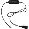 Jabra GN1221 garso ribotuvas QD į RJ9, laidas, juodos spalvos