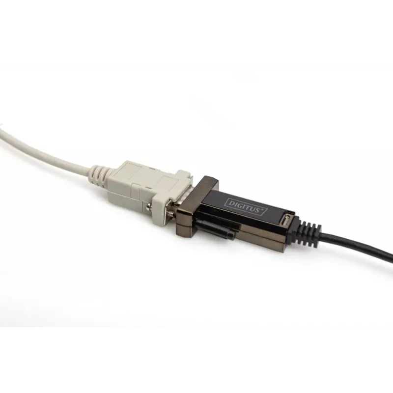 DIGITUS USB Type C 2.0 į nuoseklųjį keitiklis, DSUB 9M 1m laidas