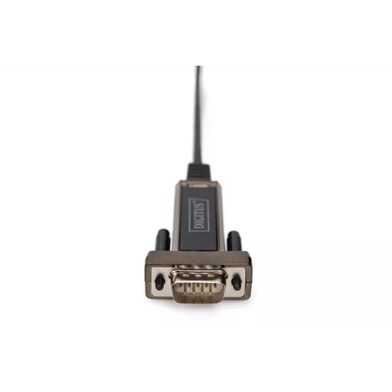 DIGITUS USB Type C 2.0 į nuoseklųjį keitiklis, DSUB 9M 1m laidas