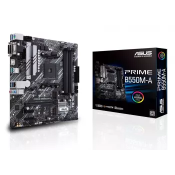 Motininė plokštė ASUS PRIME B550M-A AMD B550 Socket AM4 micro ATX