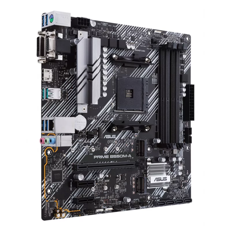 Motininė plokštė ASUS PRIME B550M-A AMD B550 Socket AM4 micro ATX