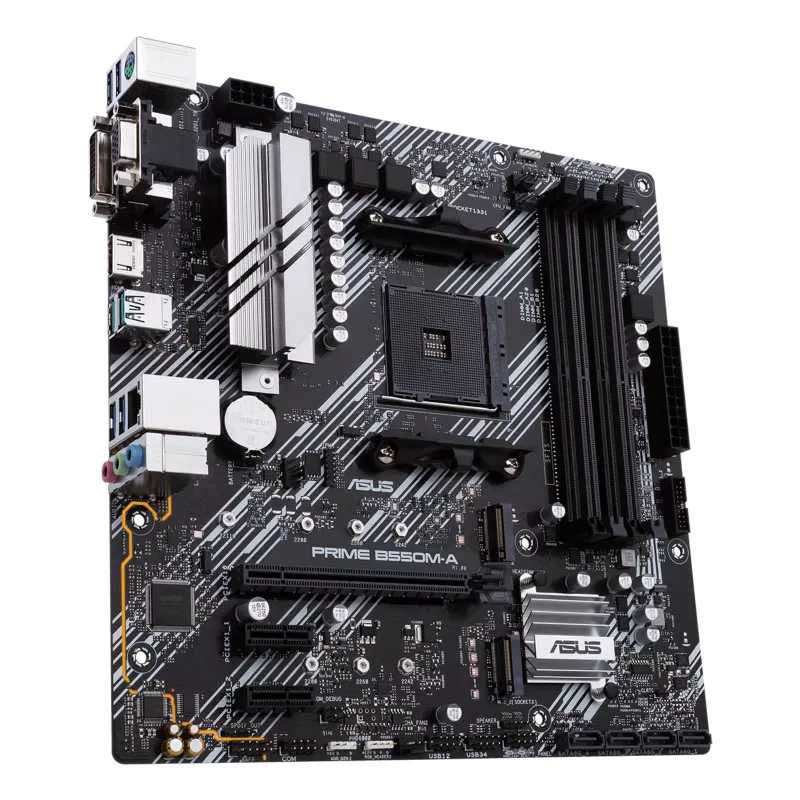 Motininė plokštė ASUS PRIME B550M-A AMD B550 Socket AM4 micro ATX