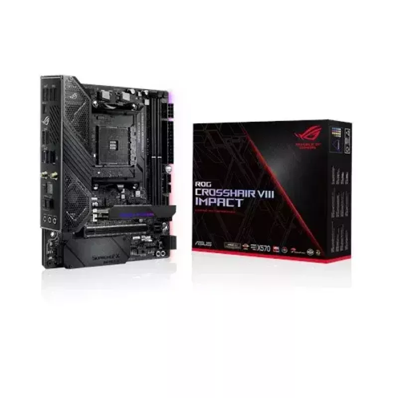 Motininė plokštė ASUS ROG Crosshair VIII Impact AMD X570 Socket AM4 Mini DTX
