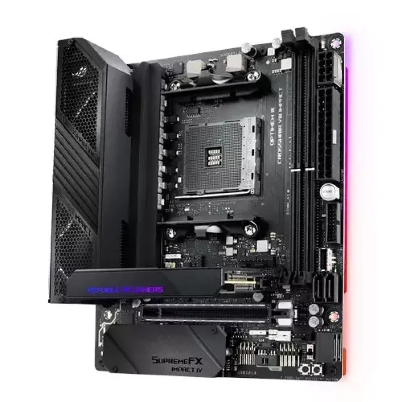 Motininė plokštė ASUS ROG Crosshair VIII Impact AMD X570 Socket AM4 Mini DTX