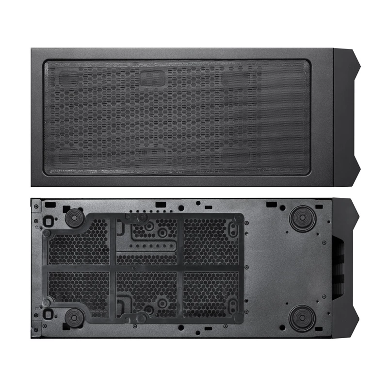 PC korpusas CHIEFTEC CW-01B-OP Tower Juodas — SPCC, 7×3,5 colio lizdai, 7×2,5 colio lizdai, 3×5,25 colio lizdai, iki 410 mm GPU