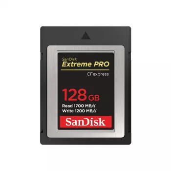 WESTERN DIGITAL SanDisk CF Express Extreme Pro 128GB, 1700MB/s skaitymas, 1200MB/s rašymas