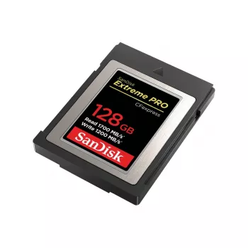 WESTERN DIGITAL SanDisk CF Express Extreme Pro 128GB, 1700MB/s skaitymas, 1200MB/s rašymas