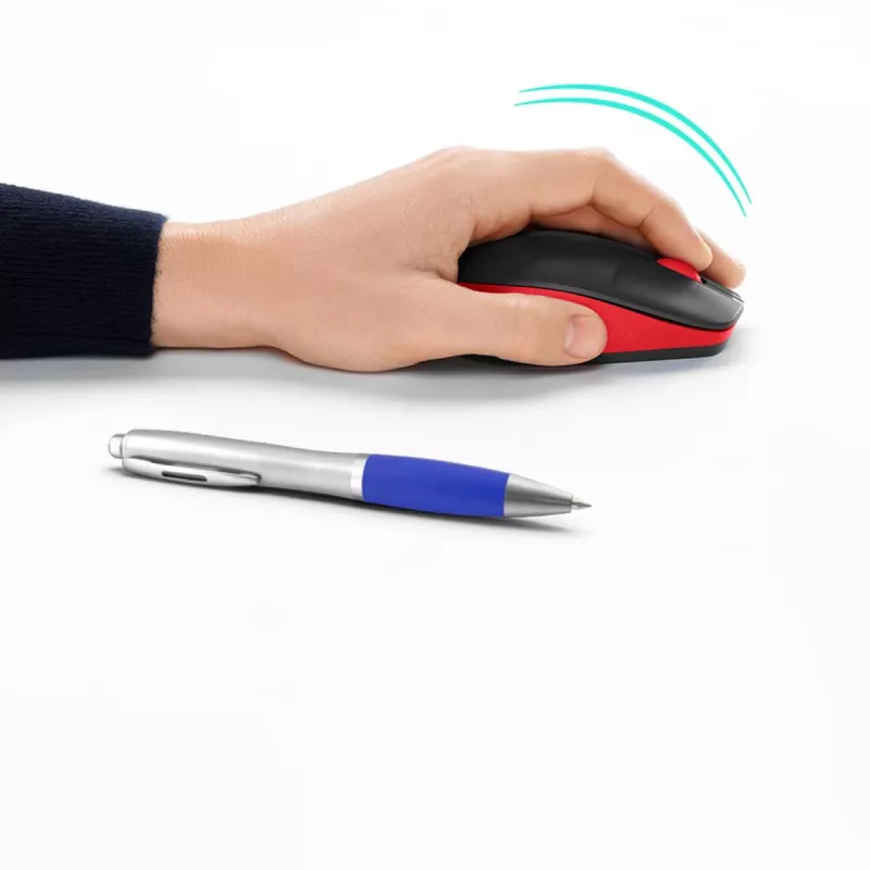 Pelė Logitech M190 Wireless USB Raudona