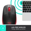 Pelė Logitech M190 Wireless USB Raudona