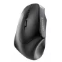 CHERRY MW 4500 LEFT belaidė vertikali 45° pelė kairiarankiams, juoda, USB